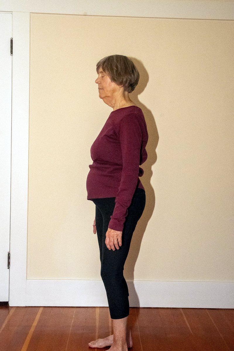 Standing profile — sensing the body's habitual posture